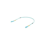 Cable De Fibra Óptica Ubiquiti 10 Gbps Om3 Duplex Lc Turquesa, 0,5 Metros Uacc-Ofc-Mm-0.5m