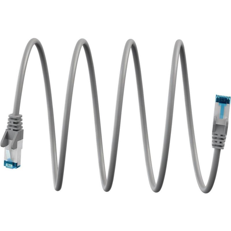 Cable De Red Cat6a 2 0m Ultraflex Gr S Ftp Pimf Cu Lszh-Tpe Gris