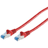 Cable De Red Cat6a Rj45 S/Ftp 3m Rojo