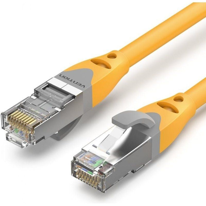 Cable De Red Rj45 Sftp Vention Ibhyn Cat.6a 15m Amarillo