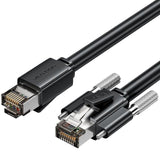 Cable De Red Rj45 Sftp Vention Ibubf Cat.6 1m Negro