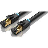Cable De Red Rj45 Sftp Vention Ikabq Cat.8 20m Negro