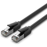 Cable De Red Rj45 Sftp Vention Ikkbh Cat.8 2m Negro