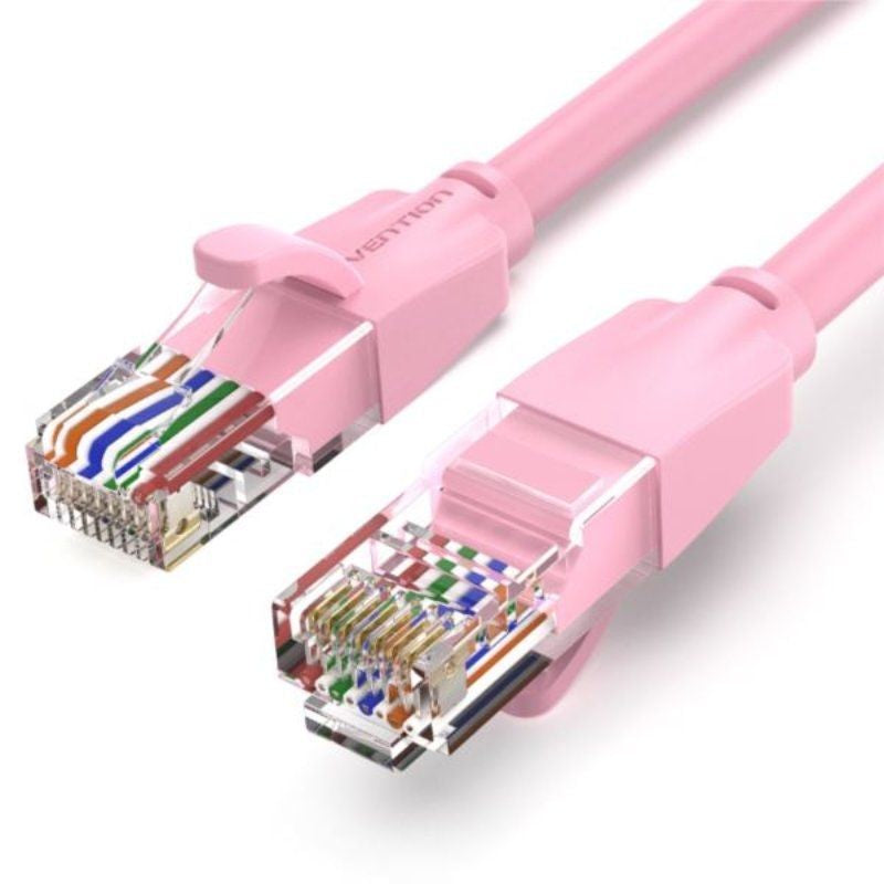 Cable De Red Rj45 Utp Vention Ibepf Cat.6 1m Rosa