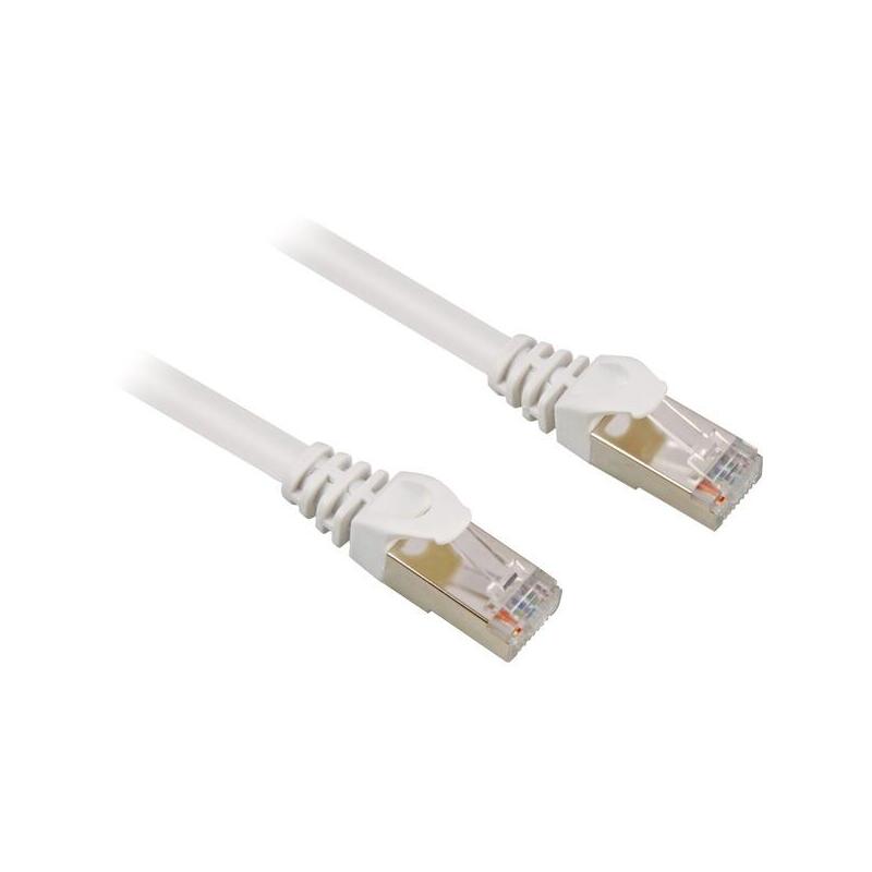 Cable De Red Sharkoon Rj45 Cat.6 Sftp Blanco, 20 Metros 4,04495e+12