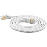 Cable De Red Wantec Smp Cat7 Me. Cat6a D=4mm 3,00m Blanco