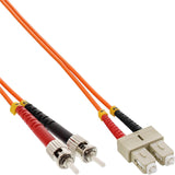 Cable Duplex De Fibra Óptica Inline Sc/St 50/125?M Om2 0.5m