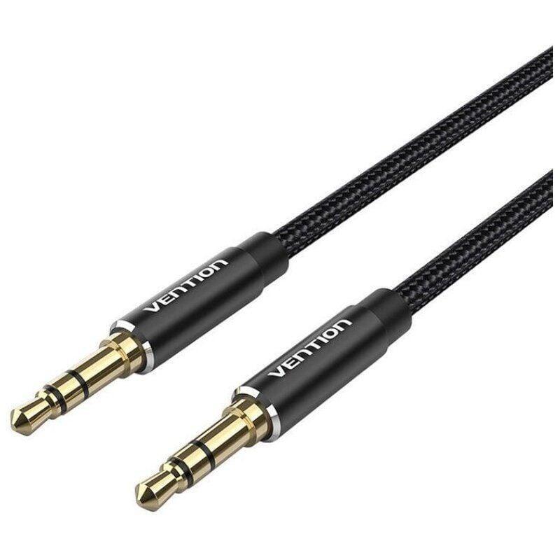 Cable Estéreo Vention Bawbi Jack 3.5 Macho Jack 3.5 Macho 3m Negro
