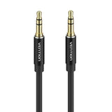 Cable Estéreo Vention Baxbi Jack 3.5 Macho Jack 3.5 Macho 3m Negro