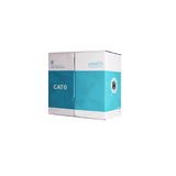 Cable Ethernet Cat6 Utp Pvc 8 Polos Cca Copper Alumin.100m