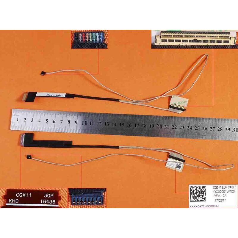 Cable Flex Para Portátil Lenovo Ideapad 310-15ikb 310-15abr 510-15ikb 510-15isk 510-15abr Cg511 Dc02001w100