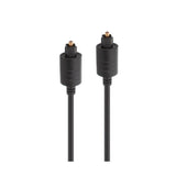Cable Fonestar Aa-797 De Fibra Óptica Para Conexión De Audio Digital Negro