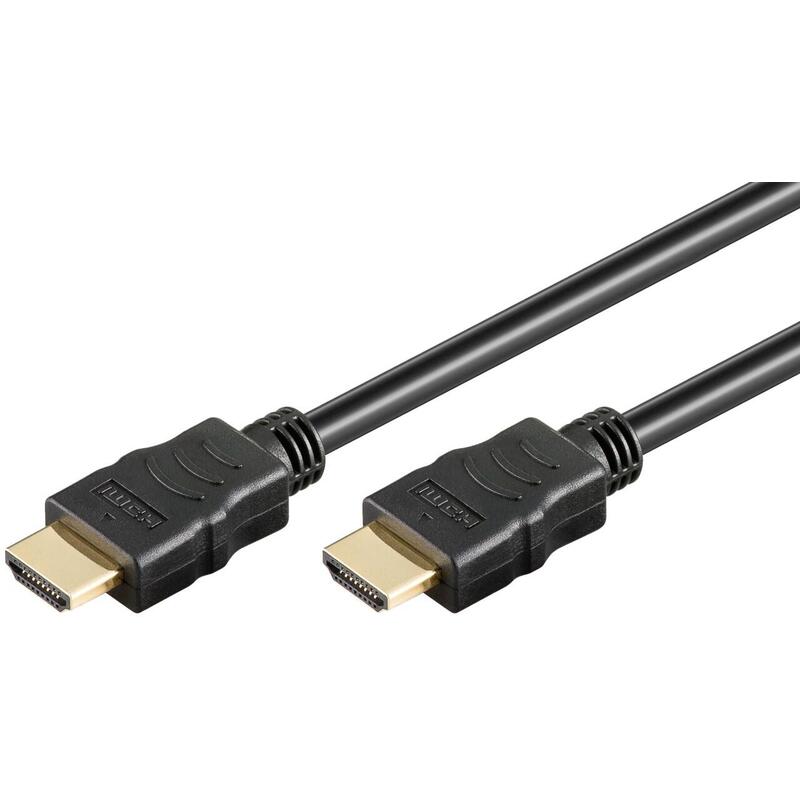 Cable Goobay 80104 High Speed Hdmi  With Ethernet, Gold-Plated, 3 M