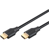 Cable Goobay Ultra96 Hdmi (Negro/Gold, 2,0m) 80094