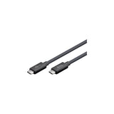 Cable Goobay Usb4 Versión 2.0, Conector Usb-C > Conector Usb-C, 80 Gbit/S Negro, 1,2 Metros, Carga Con Hasta 240 Vatios 74376