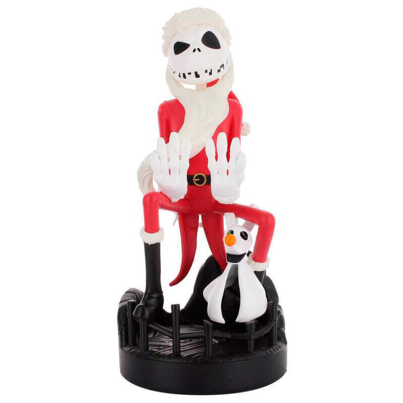 Cable Guy Soporte Sujecion Santa Jack Pesadilla Antes De Navidad Disney 20cm