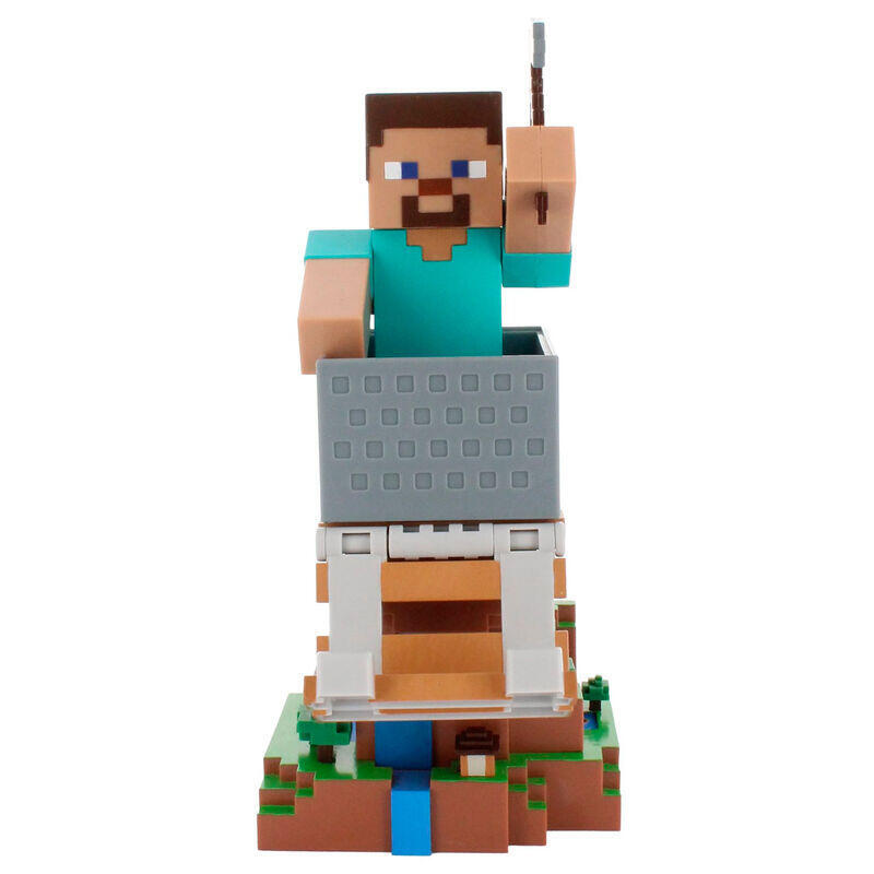 Cable Guy Soporte Sujeción Steve Minecraft 20cm