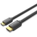 Cable Hdmi 4k Vention Aghbg Hdmi Macho Mini Hdmi Macho 3m Negro