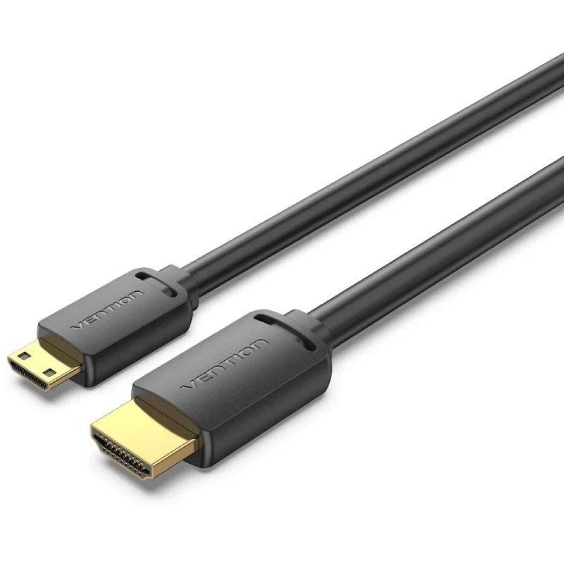 Cable Hdmi 4k Vention Aghbh Hdmi Macho Mini Hdmi Macho 2m Negro