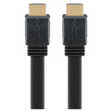 Cable Hdmi A-A  5 Metros Negro 4k 60hz  10,2 Gbit/S Series 2.0 Plano Goobay
