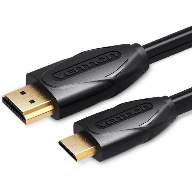 Cable Hdmi Vention Vaa-D02-B150 Hdmi Macho Mini Hdmi Macho 1.5m Negro