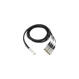 Cable Hpe 100gb Qsfp28 3m  De Fibra Optica Qsfp+ 4x Qsfp+ Aluminio, Negro