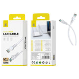 Cable Jc B5336 Blanco De Red Lan Cat6, 5m