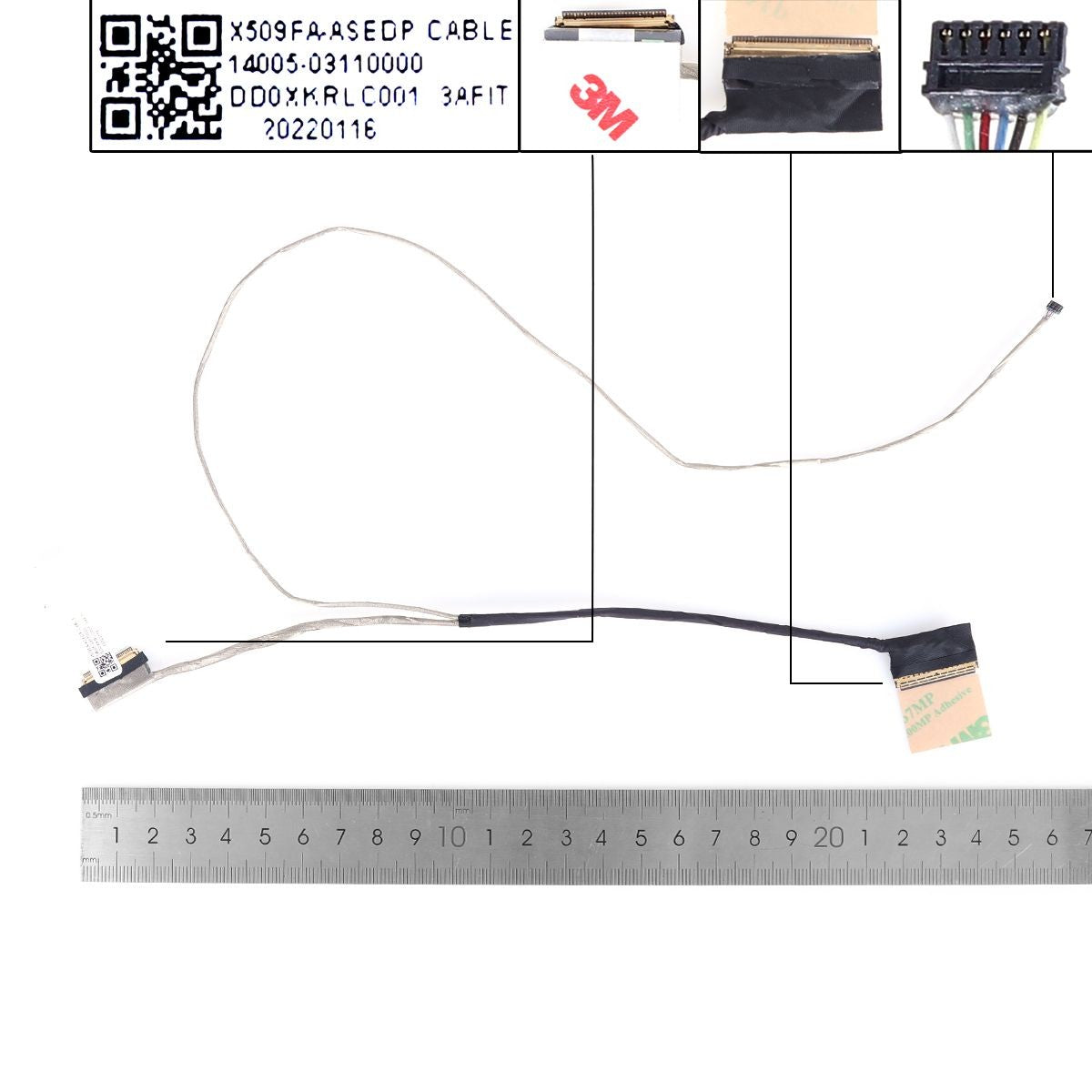 Cable Flex Para Portátil Asus X509 X509Fa-1A 1422-03Fd0As 14005-03110000 Hq21310589000 1423-000D000 Dd0Xkrhd001