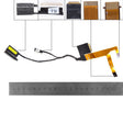 Cable Flex Para Portátil Dell 7568 Xps13 9365 P71G Dc02C00Dj00 0T825X 30 Pines