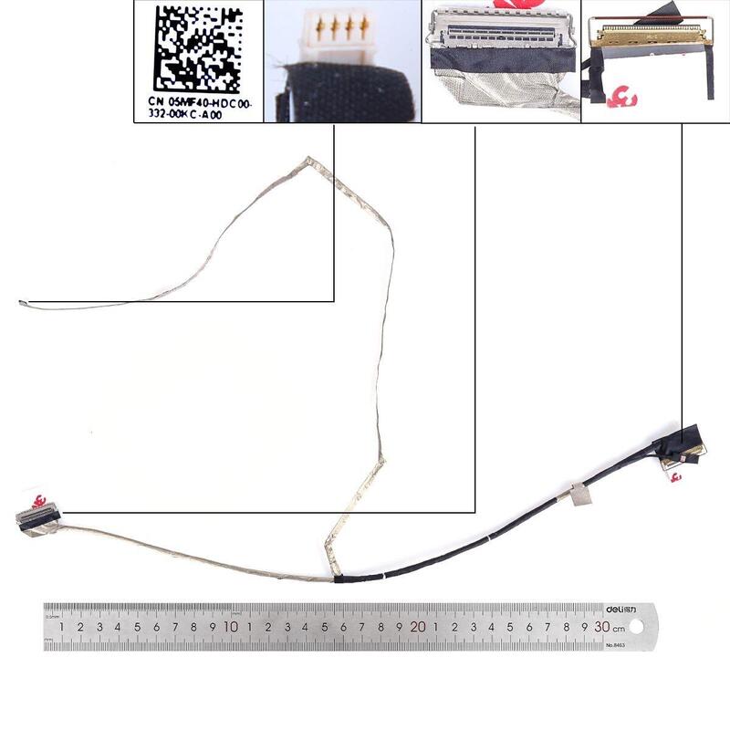 Cable Lcd Led Dell G15 5530 5535 5540 554 40 Pines 0,4 Fhd 05mf40 Dc02c010x00