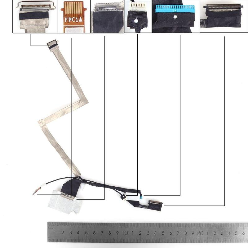 Cable Lcd Led Dell Latitude 7320 7320s E7320s 30pin0.4 Fhd Rgb Ir 08m0k6 Dc02c00qs00