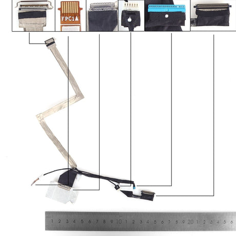 Cable Flex Para Portátil Dell Latitude 7320 7320S E7320S 08M0K6 Dc02C00Qs00 Ir Fhd 30 Pines