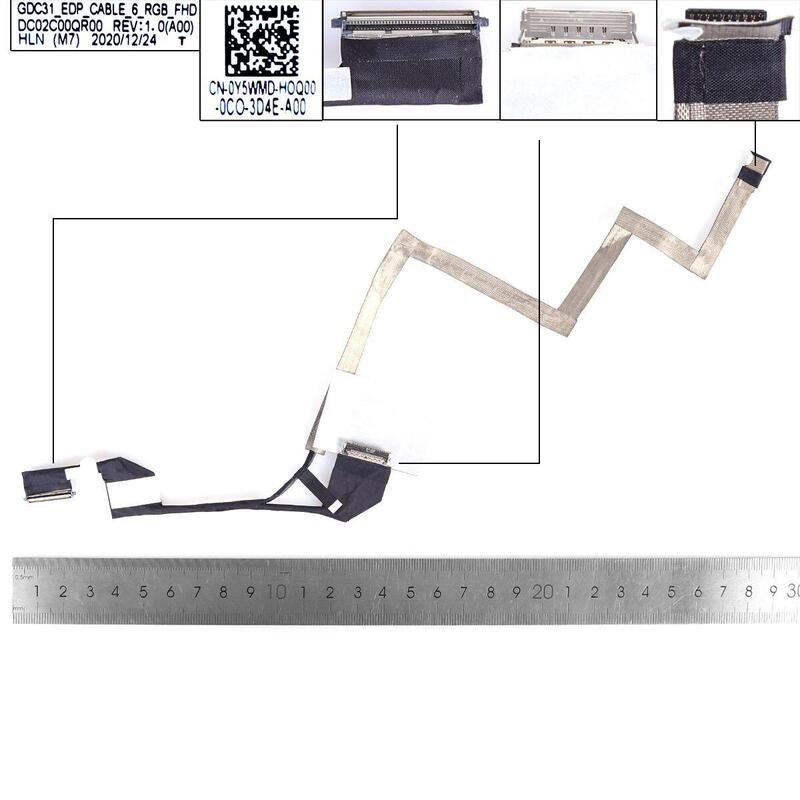 Cable Lcd Led Dell Latitude 7320s E7320 30pin0.4 Fhd Rgb Dc02c00qr00 0y5wmd