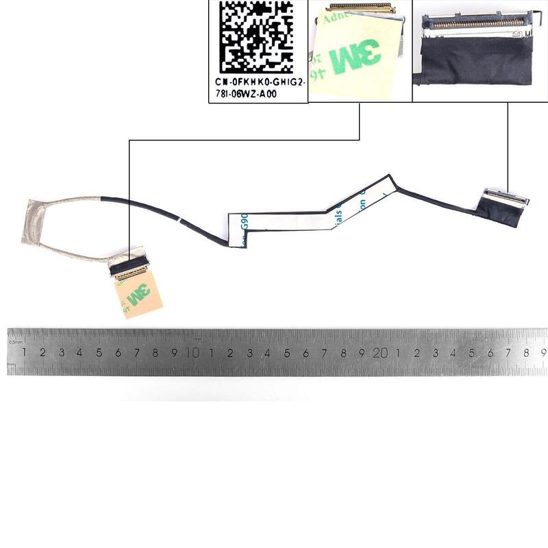 Cable Lcd Led Dell Vostro 7570 7580 30 Pines 0,5 0fkhk0 Dc02002t900
