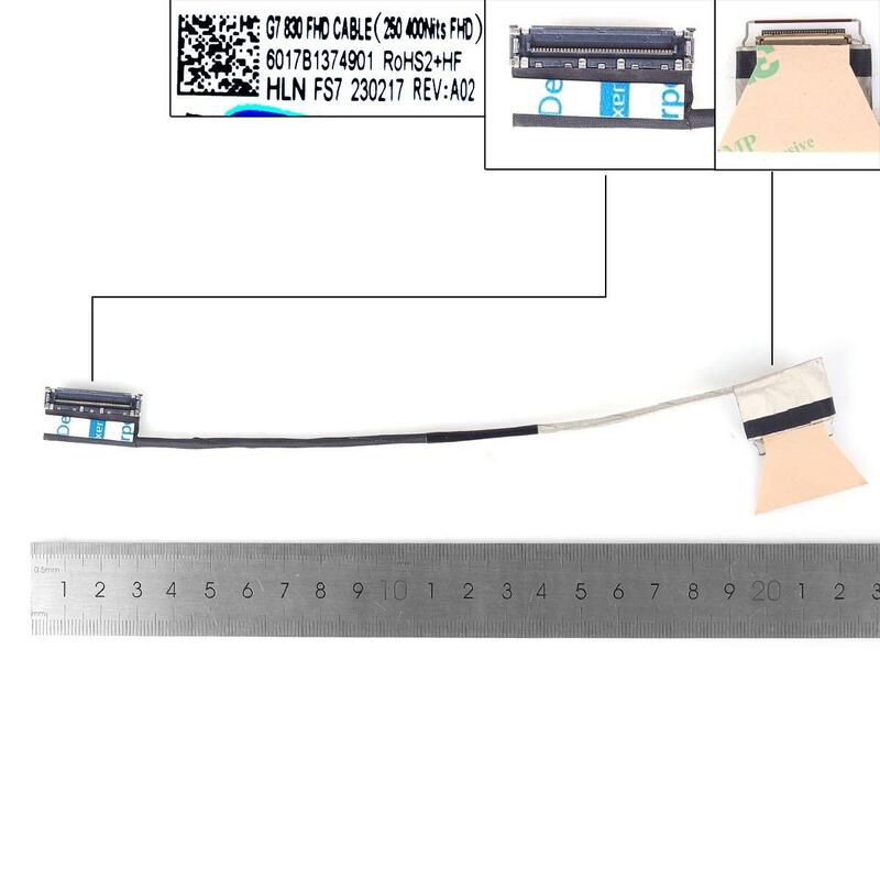Cable Lcd Led Hp 830 G7 835 G7 30pin0.5 Fhd 250 400 Nits 6017b1374901