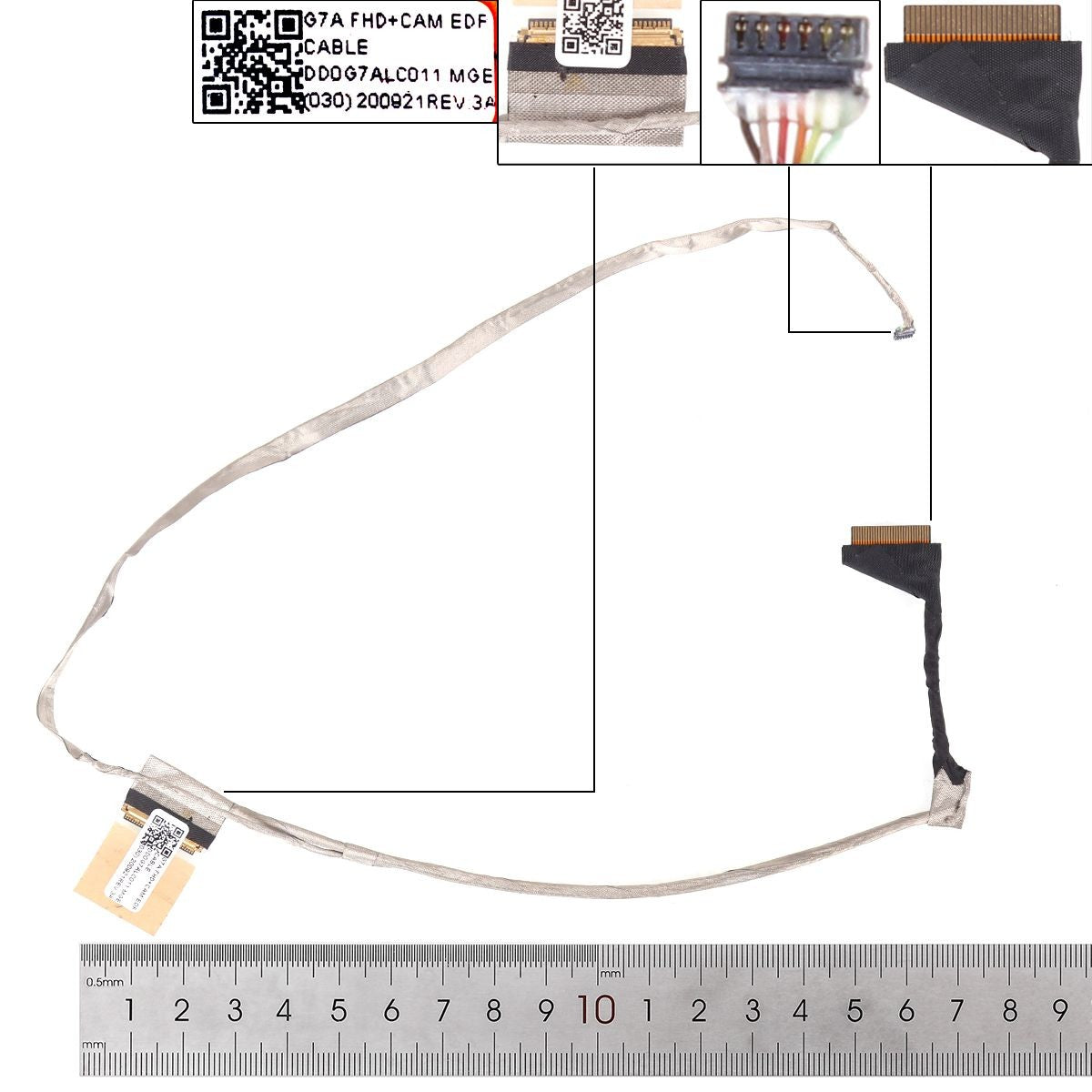 Cable Flex Para Portátil Hp Pavilion 14 Ce Tpn-Q207 Dd0G7Alc011 Dd0G7Alc001 Dd0G7Alc000 30 Pines