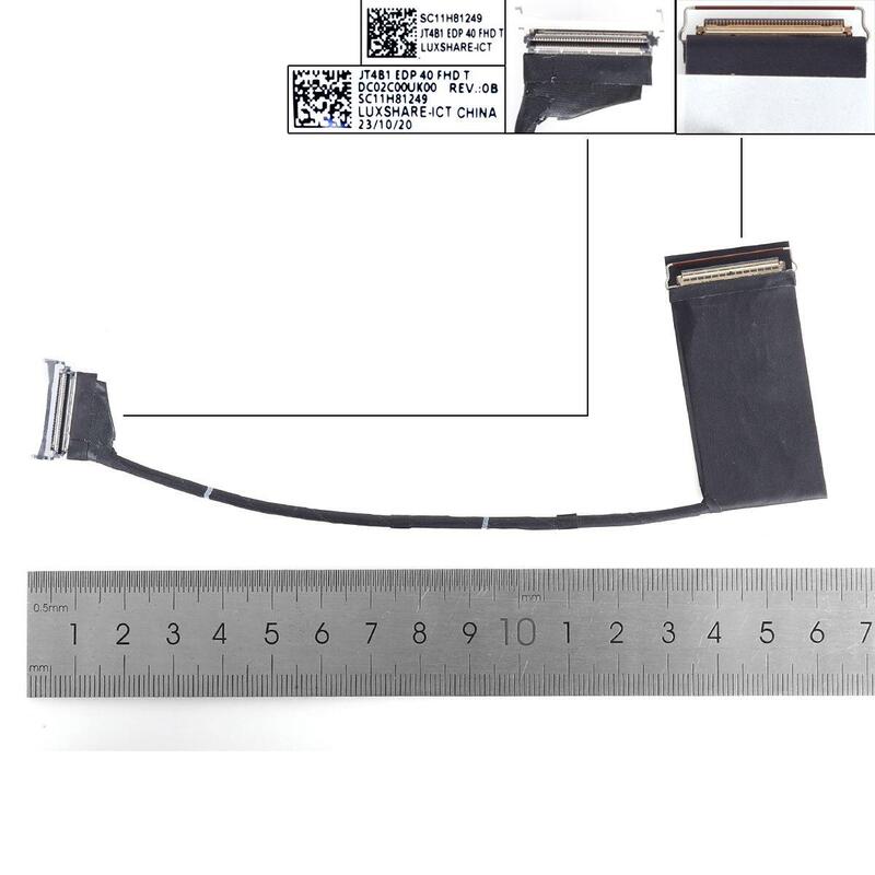 Cable Lcd Led Lenovo Thinkpad T14s Gen 3 40pin 0.5 Dc02c00uk00