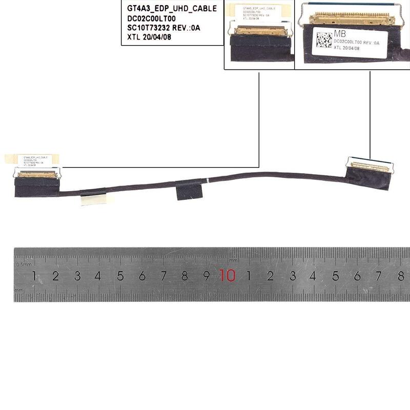 Cable Lcd Led Lenovo Thinkpad T490s T495s T14s Ft491 01yn276 40pin Uhd. Dc02c00lt00