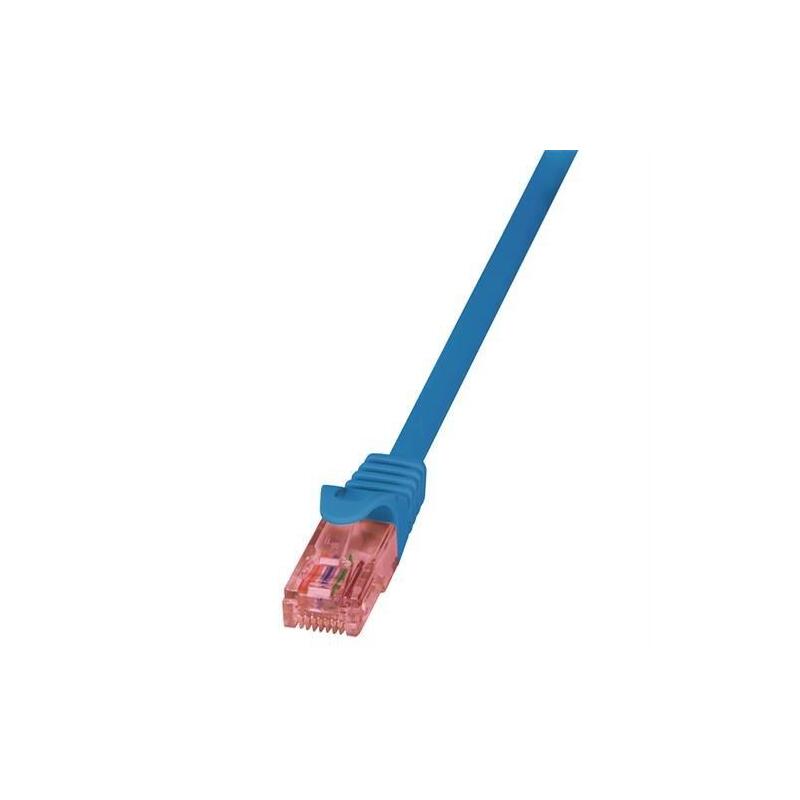 Cable  Logilink Patch  Cat.6 U Utp Bc Azul,10m Primeline