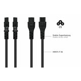 Cable Meimer Netzcable Italien Typ I An C5 Negro 1,8m