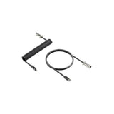 Cable Newskill  Coil Usb-C Negro Ns-Ac-Coilc-N