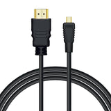 Cable  Savio Cl-40/M Hdmi (M) - Micro Hdmi (M) Con Ethernet, 2 M, Negro