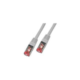 Cable Sstp Rj45 Cat.6a 2mts Gris Lzh