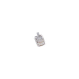 Cable Tk Tae Rj12-Mecker, 6p6c,100-Pack Para Rundcable