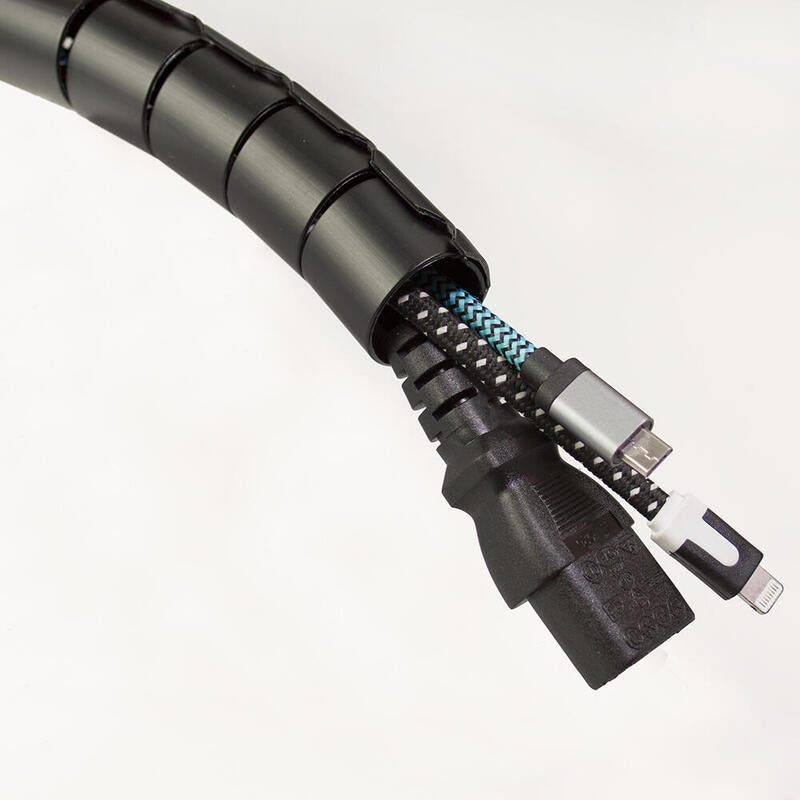 Cable Tube  25 Mm Incl. Tool  (2 M Package), Black