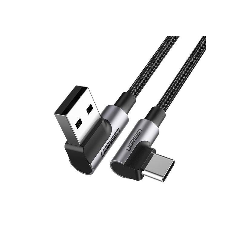 Ugreen 20856 Cable Usb Usb 2.0 Usb A Usb C Negro, Plata