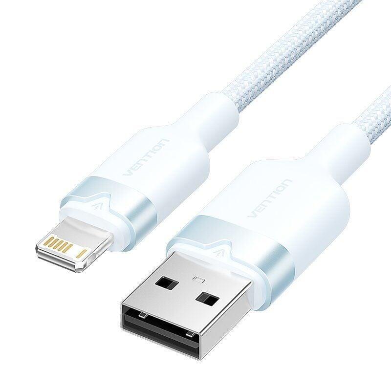 Cable Usb 2.0 Lightning Vention Lansf Usb Macho Lightning Macho 480mbps 1m Azul
