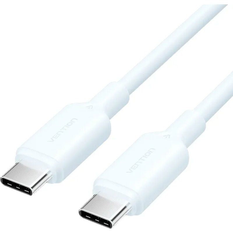 Cable Usb 2.0 Tipo-C 3a Vention Trcsf Usb Tipo-C Macho Usb Tipo-C Macho Hasta 60w 480mbps 1m Azul
