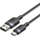 Cable Usb 2.0 Tipo-C Vention Ctnbf Usb Tipo-C Macho Usb Macho Hasta 60w 480mbps 1m Negro