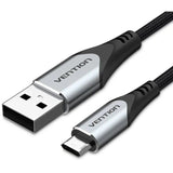 Cable Usb 2.0 Vention Cochg Usb Macho Microusb Macho 480mbps 1.5m Negro
